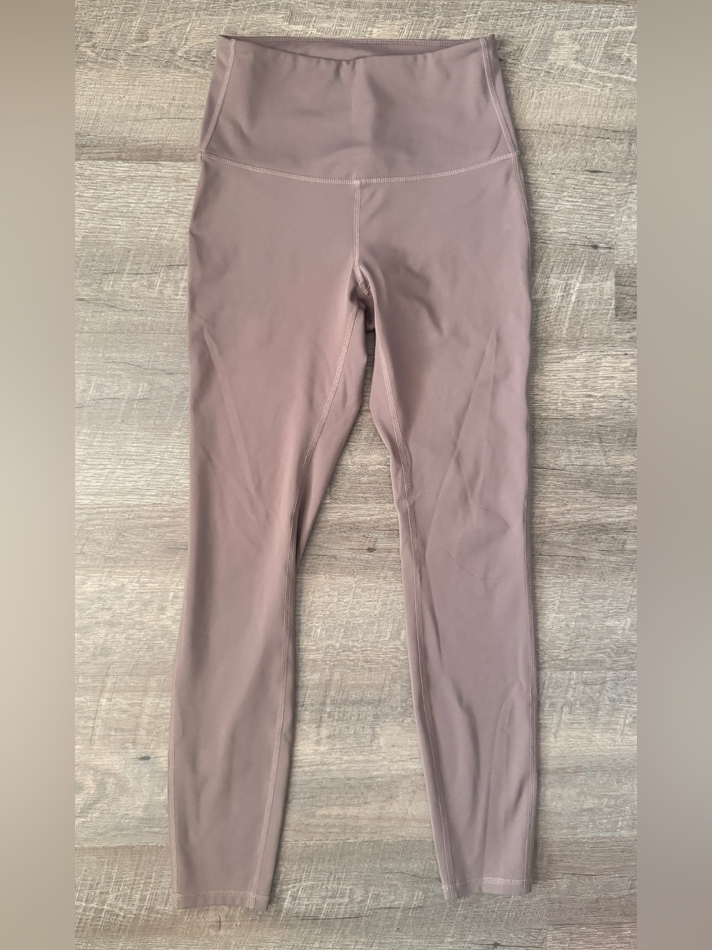 High-Waist Women's Leggings in Mauve